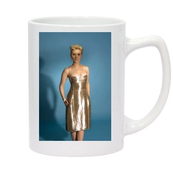 Scarlett Johansson 14oz White Statesman Mug