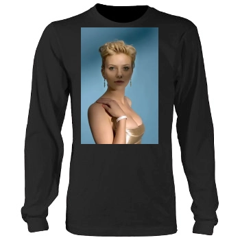 Scarlett Johansson Men's Heavy Long Sleeve TShirt