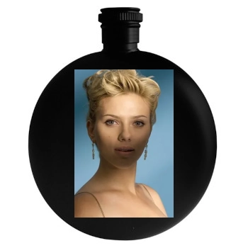 Scarlett Johansson Round Flask