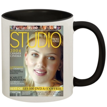 Scarlett Johansson 11oz Colored Inner & Handle Mug