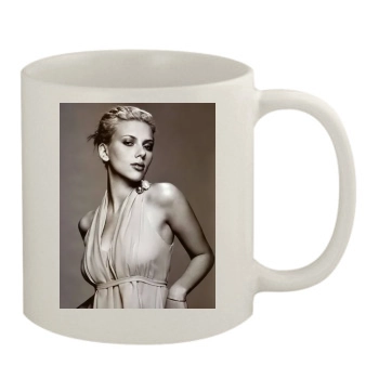 Scarlett Johansson 11oz White Mug