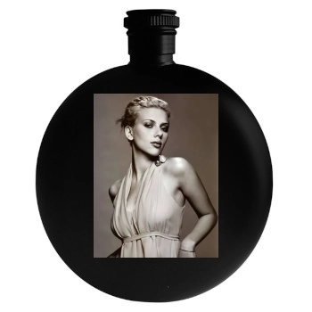 Scarlett Johansson Round Flask