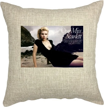 Scarlett Johansson Pillow