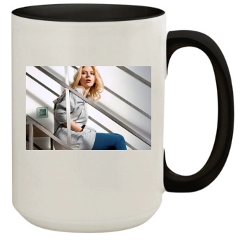 Scarlett Johansson 15oz Colored Inner & Handle Mug