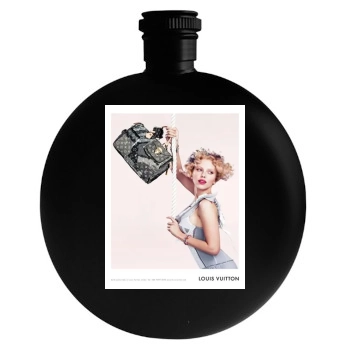 Scarlett Johansson Round Flask