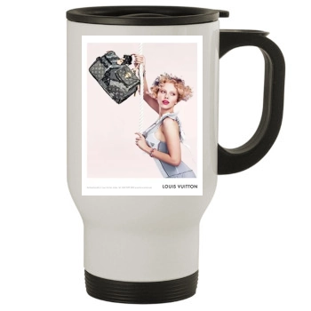 Scarlett Johansson Stainless Steel Travel Mug