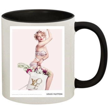 Scarlett Johansson 11oz Colored Inner & Handle Mug