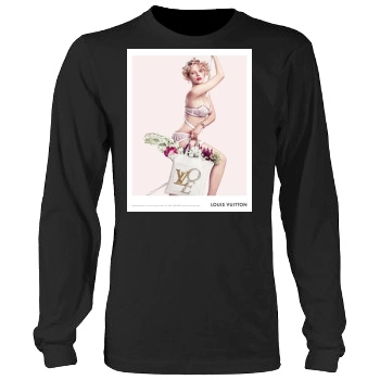 Scarlett Johansson Men's Heavy Long Sleeve TShirt