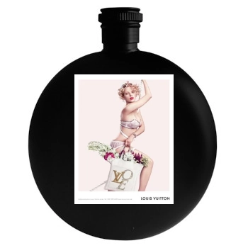 Scarlett Johansson Round Flask