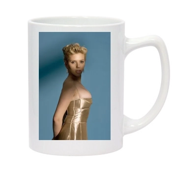 Scarlett Johansson 14oz White Statesman Mug