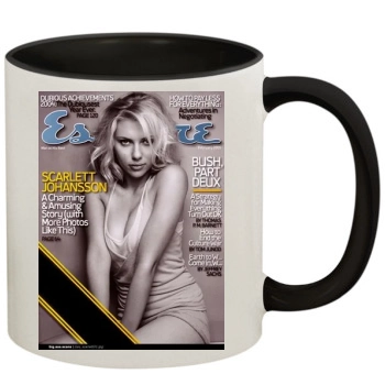 Scarlett Johansson 11oz Colored Inner & Handle Mug