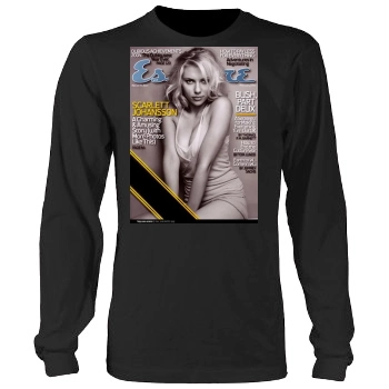 Scarlett Johansson Men's Heavy Long Sleeve TShirt