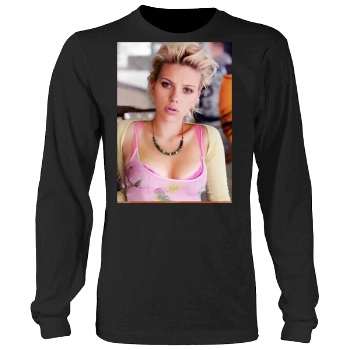 Scarlett Johansson Men's Heavy Long Sleeve TShirt