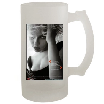 Scarlett Johansson 16oz Frosted Beer Stein