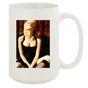 Scarlett Johansson 15oz White Mug