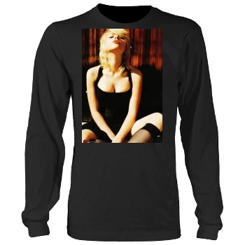 Scarlett Johansson Men's Heavy Long Sleeve TShirt