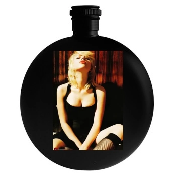 Scarlett Johansson Round Flask