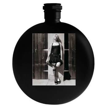 Scarlett Johansson Round Flask