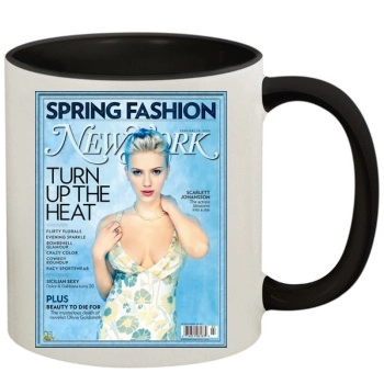 Scarlett Johansson 11oz Colored Inner & Handle Mug