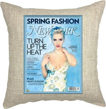 Scarlett Johansson Pillow