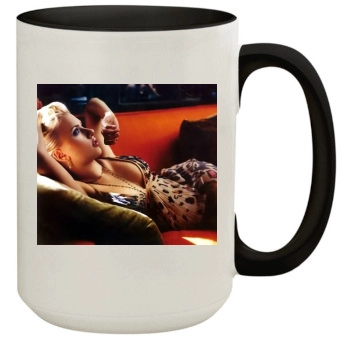 Scarlett Johansson 15oz Colored Inner & Handle Mug