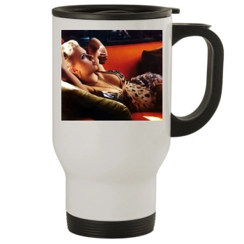 Scarlett Johansson Stainless Steel Travel Mug