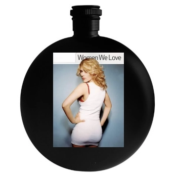 Scarlett Johansson Round Flask