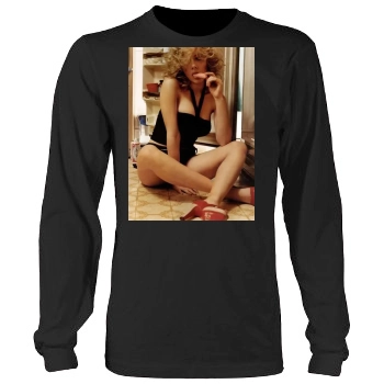 Scarlett Johansson Men's Heavy Long Sleeve TShirt