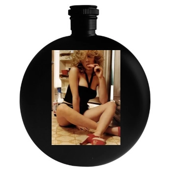 Scarlett Johansson Round Flask