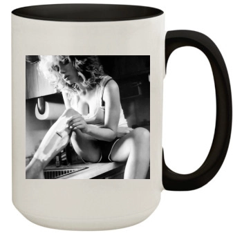 Scarlett Johansson 15oz Colored Inner & Handle Mug