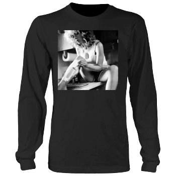 Scarlett Johansson Men's Heavy Long Sleeve TShirt