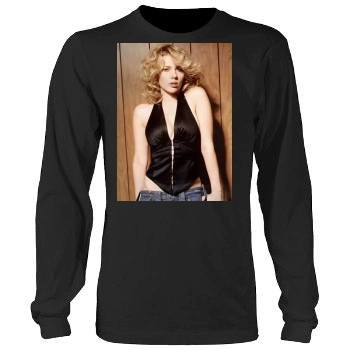 Scarlett Johansson Men's Heavy Long Sleeve TShirt