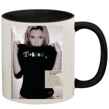 Scarlett Johansson 11oz Colored Inner & Handle Mug