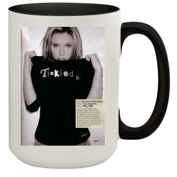 Scarlett Johansson 15oz Colored Inner & Handle Mug