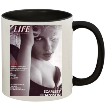 Scarlett Johansson 11oz Colored Inner & Handle Mug