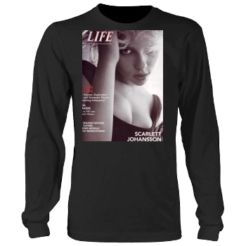 Scarlett Johansson Men's Heavy Long Sleeve TShirt