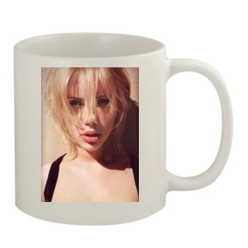 Scarlett Johansson 11oz White Mug