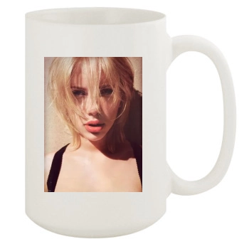 Scarlett Johansson 15oz White Mug