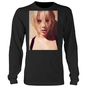 Scarlett Johansson Men's Heavy Long Sleeve TShirt