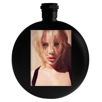 Scarlett Johansson Round Flask