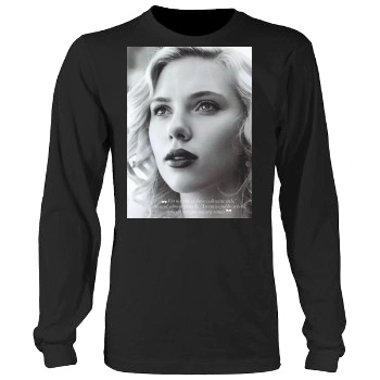 Scarlett Johansson Men's Heavy Long Sleeve TShirt