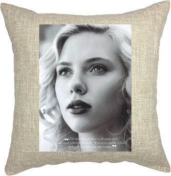 Scarlett Johansson Pillow