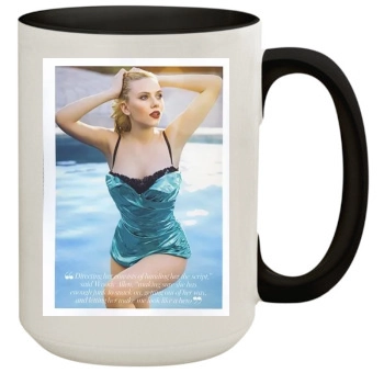 Scarlett Johansson 15oz Colored Inner & Handle Mug