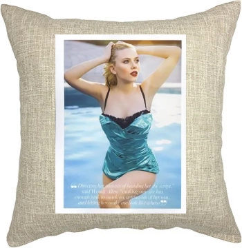 Scarlett Johansson Pillow