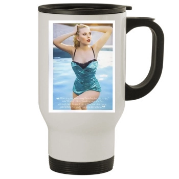 Scarlett Johansson Stainless Steel Travel Mug