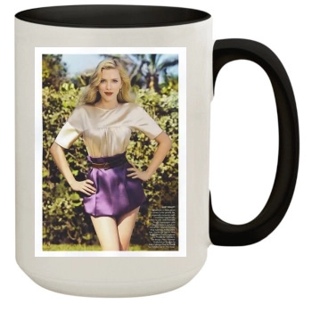 Scarlett Johansson 15oz Colored Inner & Handle Mug