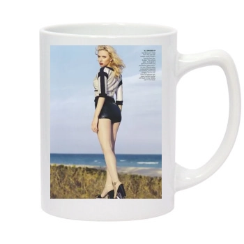 Scarlett Johansson 14oz White Statesman Mug