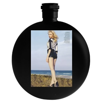 Scarlett Johansson Round Flask