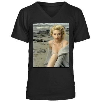 Scarlett Johansson Men's V-Neck T-Shirt