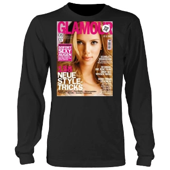 Scarlett Johansson Men's Heavy Long Sleeve TShirt